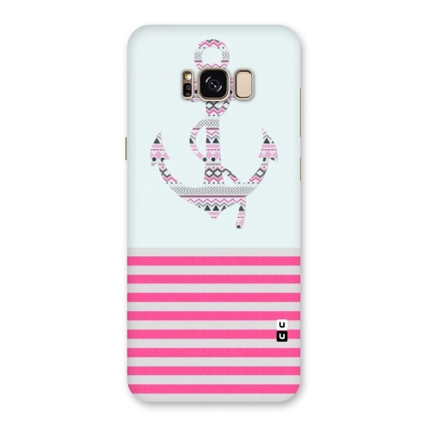 Anchor Design Stripes Back Case for Galaxy S8 Plus