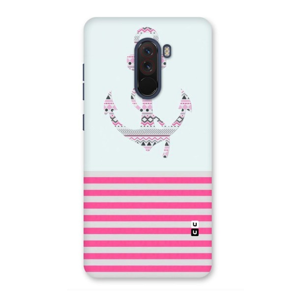 Anchor Design Stripes Back Case for Poco F1