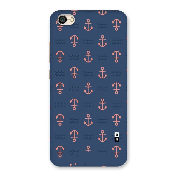 Anchor Sea Blue Back Case for Redmi Y1 Lite