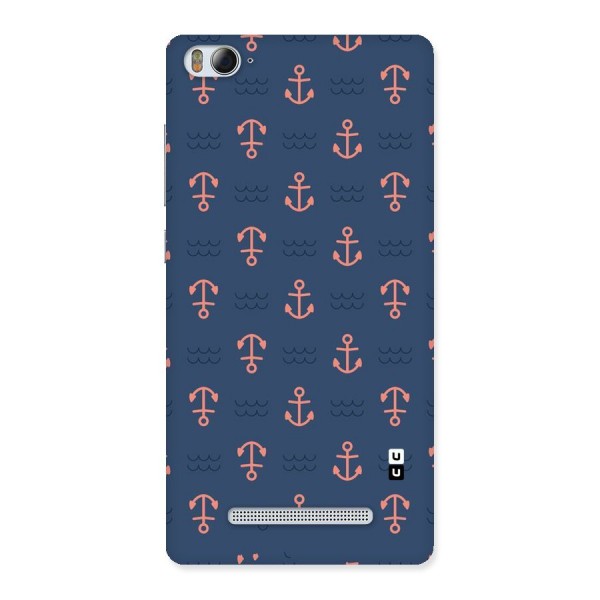 Anchor Sea Blue Back Case for Xiaomi Mi4i