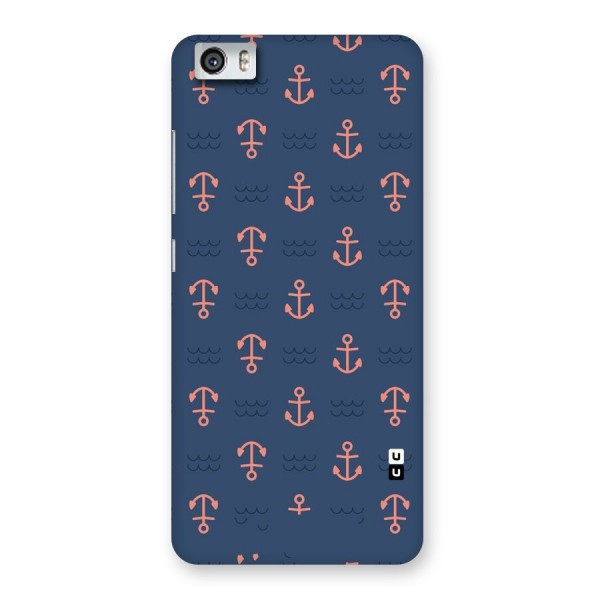 Anchor Sea Blue Back Case for Xiaomi Redmi Mi5