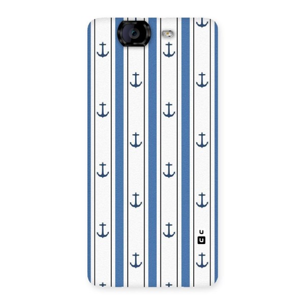 Anchor Stripe Lines Back Case for Canvas Knight A350