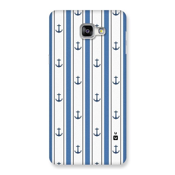 Anchor Stripe Lines Back Case for Galaxy A9