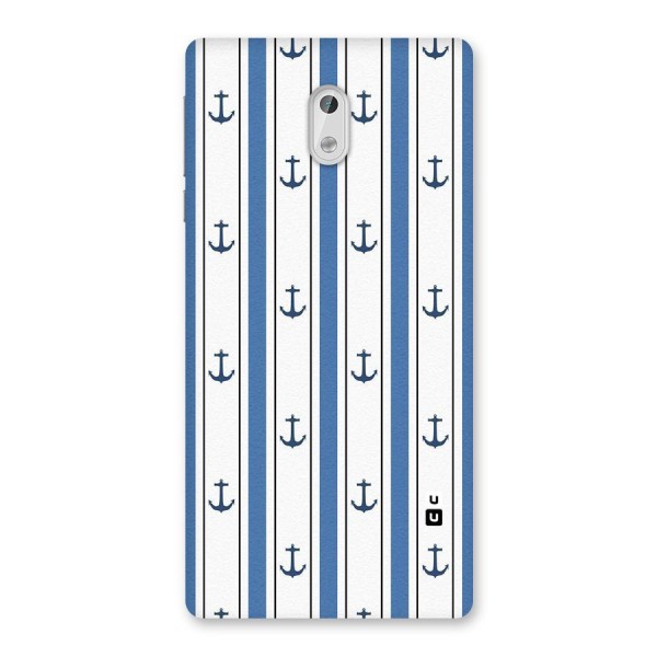 Anchor Stripe Lines Back Case for Nokia 3