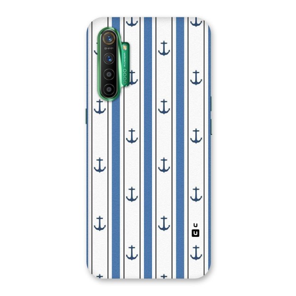 Anchor Stripe Lines Back Case for Realme X2