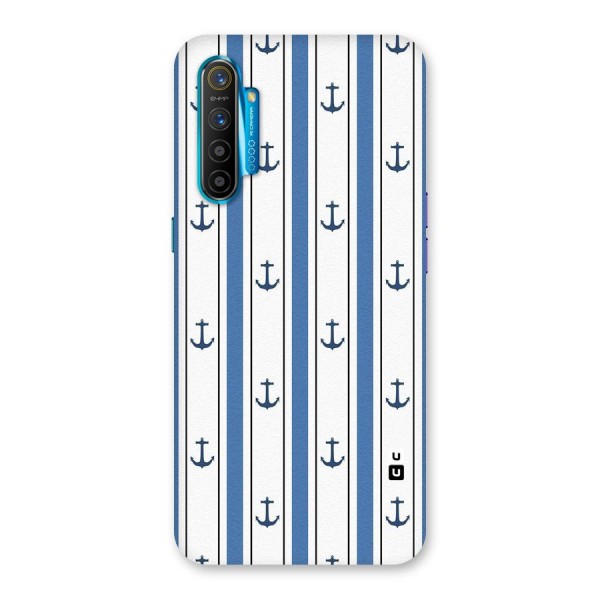 Anchor Stripe Lines Back Case for Realme XT