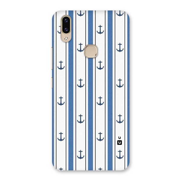 Anchor Stripe Lines Back Case for Vivo V9