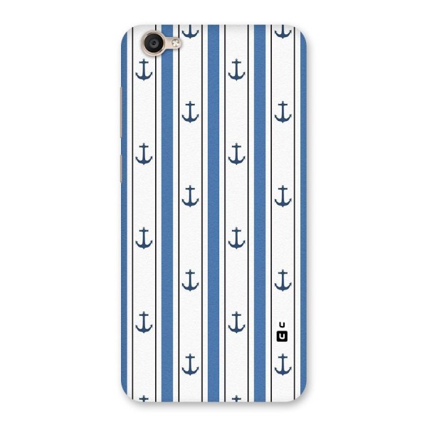 Anchor Stripe Lines Back Case for Vivo Y55s