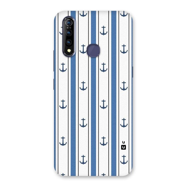 Anchor Stripe Lines Back Case for Vivo Z1 Pro