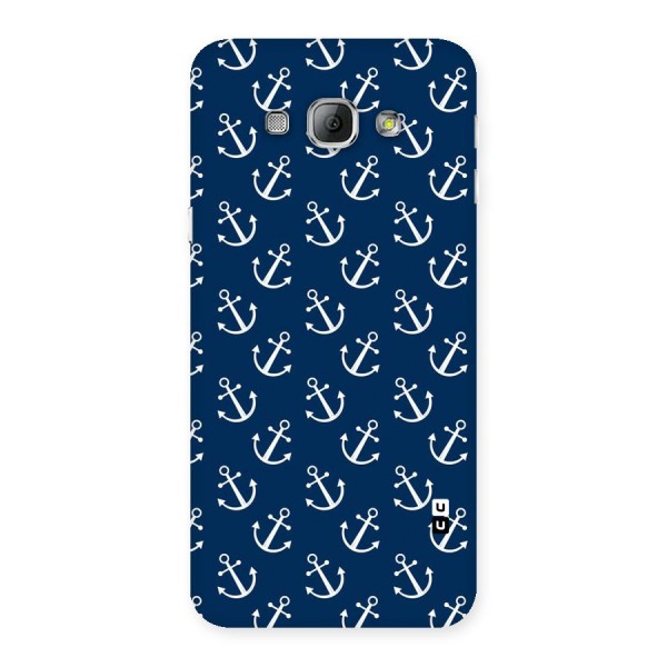 Anchor Zig Pattern Back Case for Galaxy A8