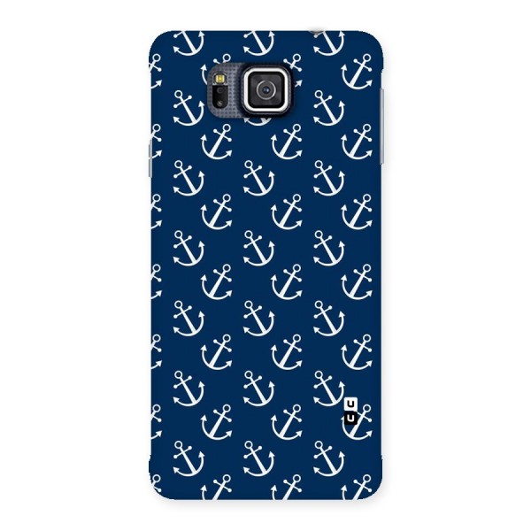 Anchor Zig Pattern Back Case for Galaxy Alpha