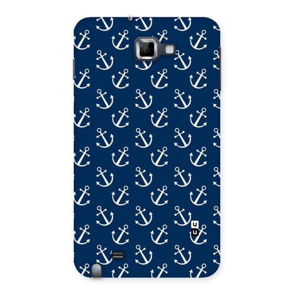 Anchor Zig Pattern Back Case for Galaxy Note