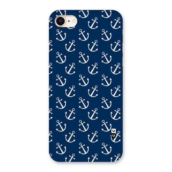 Anchor Zig Pattern Back Case for iPhone 8