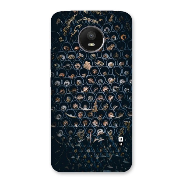 Ancient Wall Circles Back Case for Moto E4 Plus