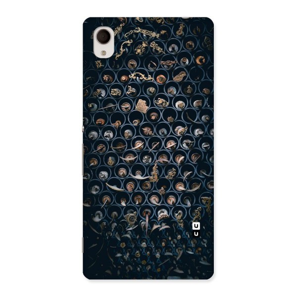 Ancient Wall Circles Back Case for Xperia M4 Aqua