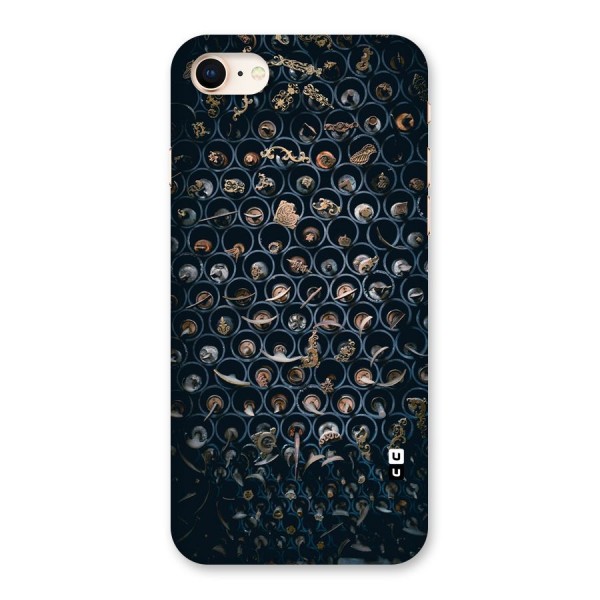 Ancient Wall Circles Back Case for iPhone 8