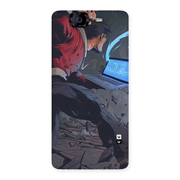 Angry Programmer Back Case for Canvas Knight A350