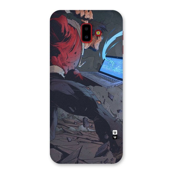 Angry Programmer Back Case for Galaxy J6 Plus