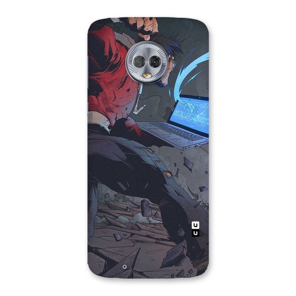 Angry Programmer Back Case for Moto G6