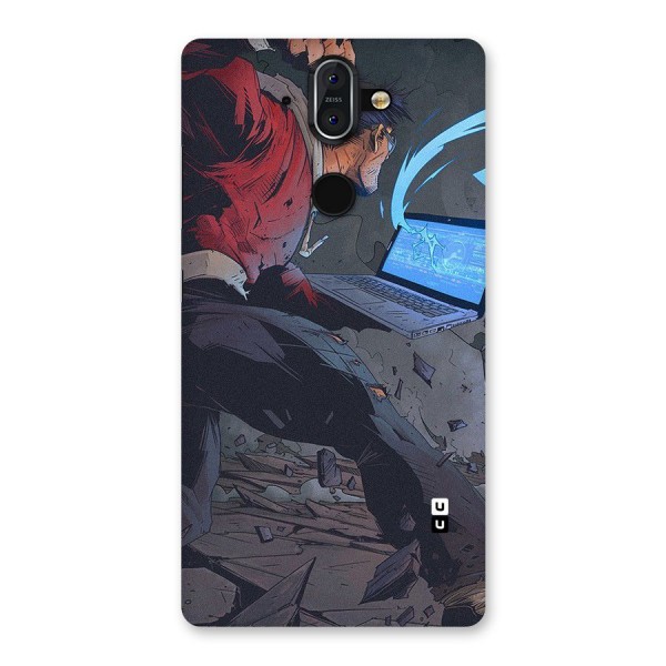 Angry Programmer Back Case for Nokia 8 Sirocco