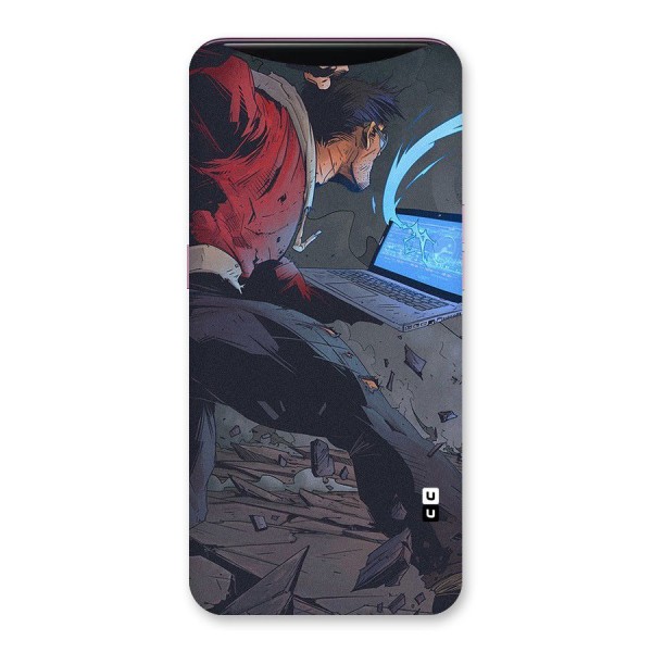 Angry Programmer Back Case for Oppo Find X