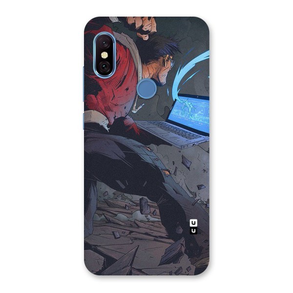 Angry Programmer Back Case for Redmi Note 6 Pro