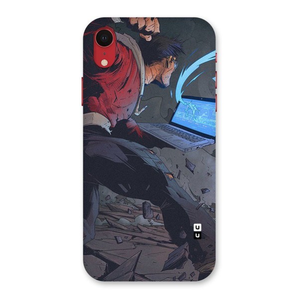 Angry Programmer Back Case for iPhone XR