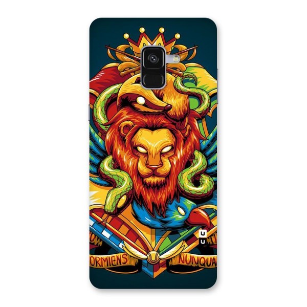 Animal Art Back Case for Galaxy A8 Plus