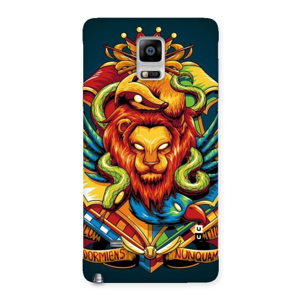 Animal Art Back Case for Galaxy Note 4