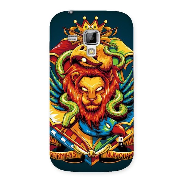 Animal Art Back Case for Galaxy S Duos