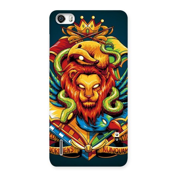 Animal Art Back Case for Honor 6