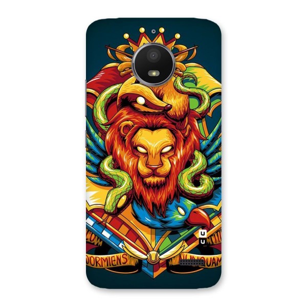 Animal Art Back Case for Moto E4