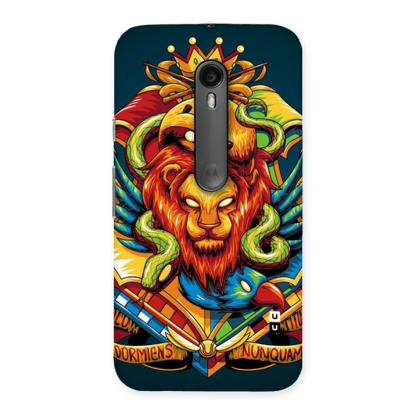 Animal Art Back Case for Moto G3