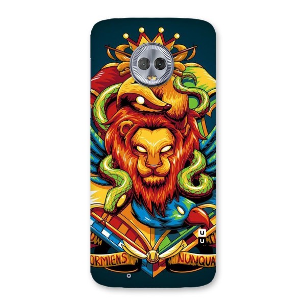 Animal Art Back Case for Moto G6