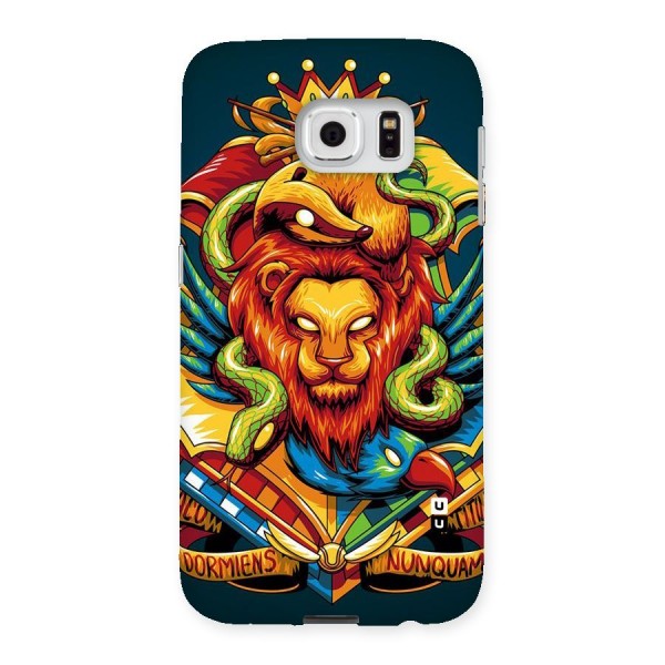 Animal Art Back Case for Samsung Galaxy S6