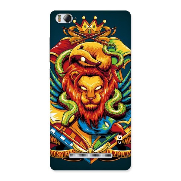 Animal Art Back Case for Xiaomi Mi4i