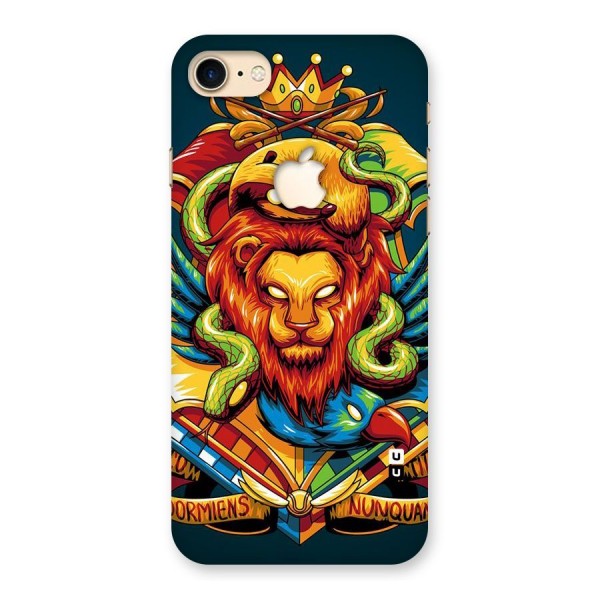 Animal Art Back Case for iPhone 7 Apple Cut