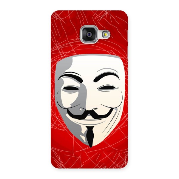 Anonymous Mask Abstract Back Case for Galaxy A3 2016