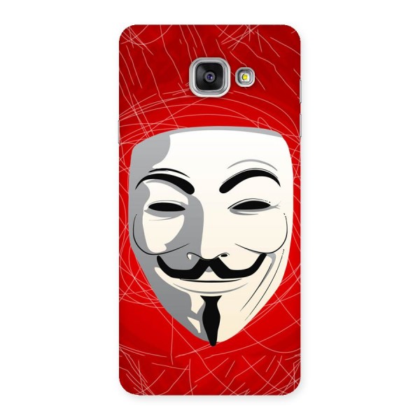 Anonymous Mask Abstract Back Case for Galaxy A7 2016