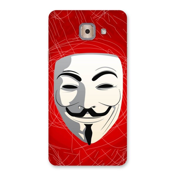 Anonymous Mask Abstract Back Case for Galaxy J7 Max