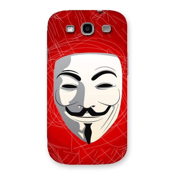 Anonymous Mask Abstract Back Case for Galaxy S3 Neo