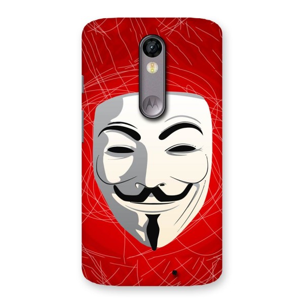 Anonymous Mask Abstract Back Case for Moto X Force