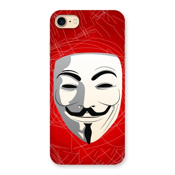 Anonymous Mask Abstract Back Case for iPhone 7