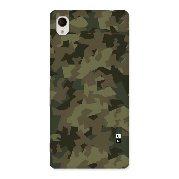 Army Abstract Back Case for Xperia M4 Aqua