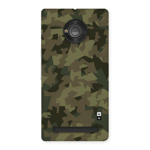 Army Abstract Back Case for Yu Yuphoria