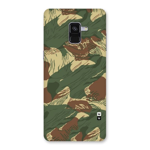 Army Design Back Case for Galaxy A8 Plus