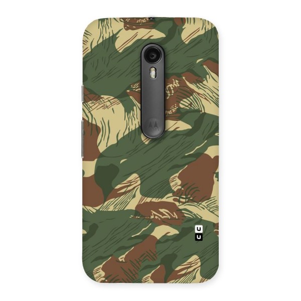 Army Design Back Case for Moto G3