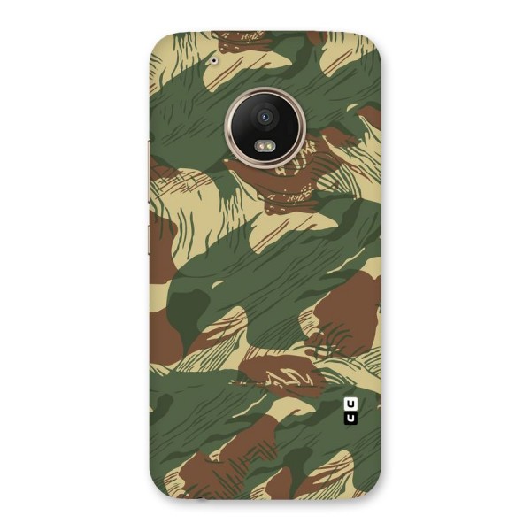 Army Design Back Case for Moto G5 Plus