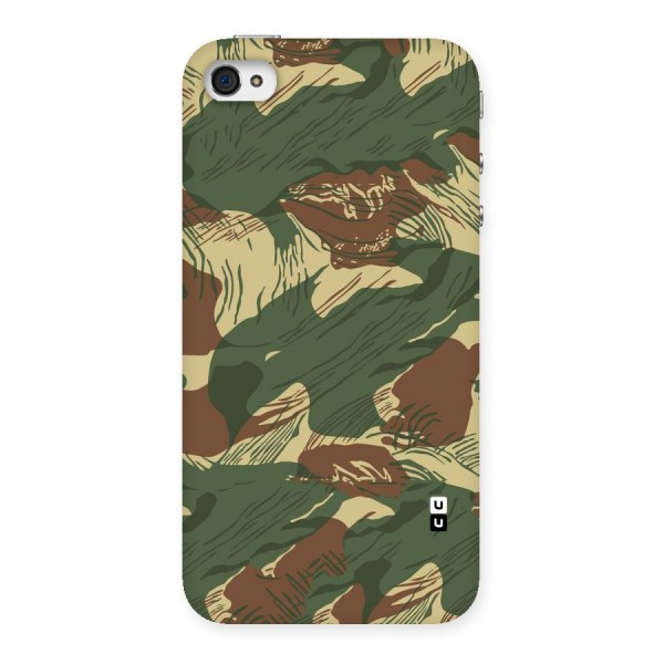 Army Design Back Case for iPhone 4 4s