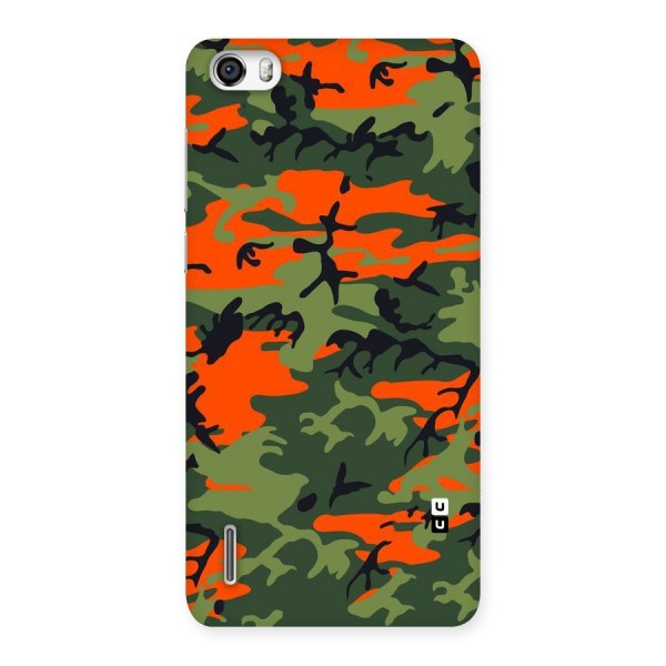 Army Pattern Back Case for Honor 6